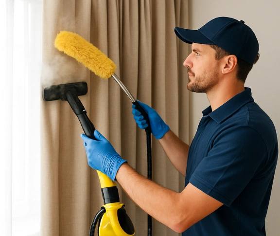 Trusted drapes cleaning technician Matty Curtain Cleaning hornsby-nsw QLD