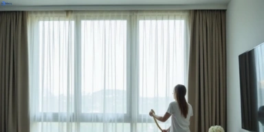 Delicate sheer drape cleaning hornsby-nsw Matty Curtain Cleaning